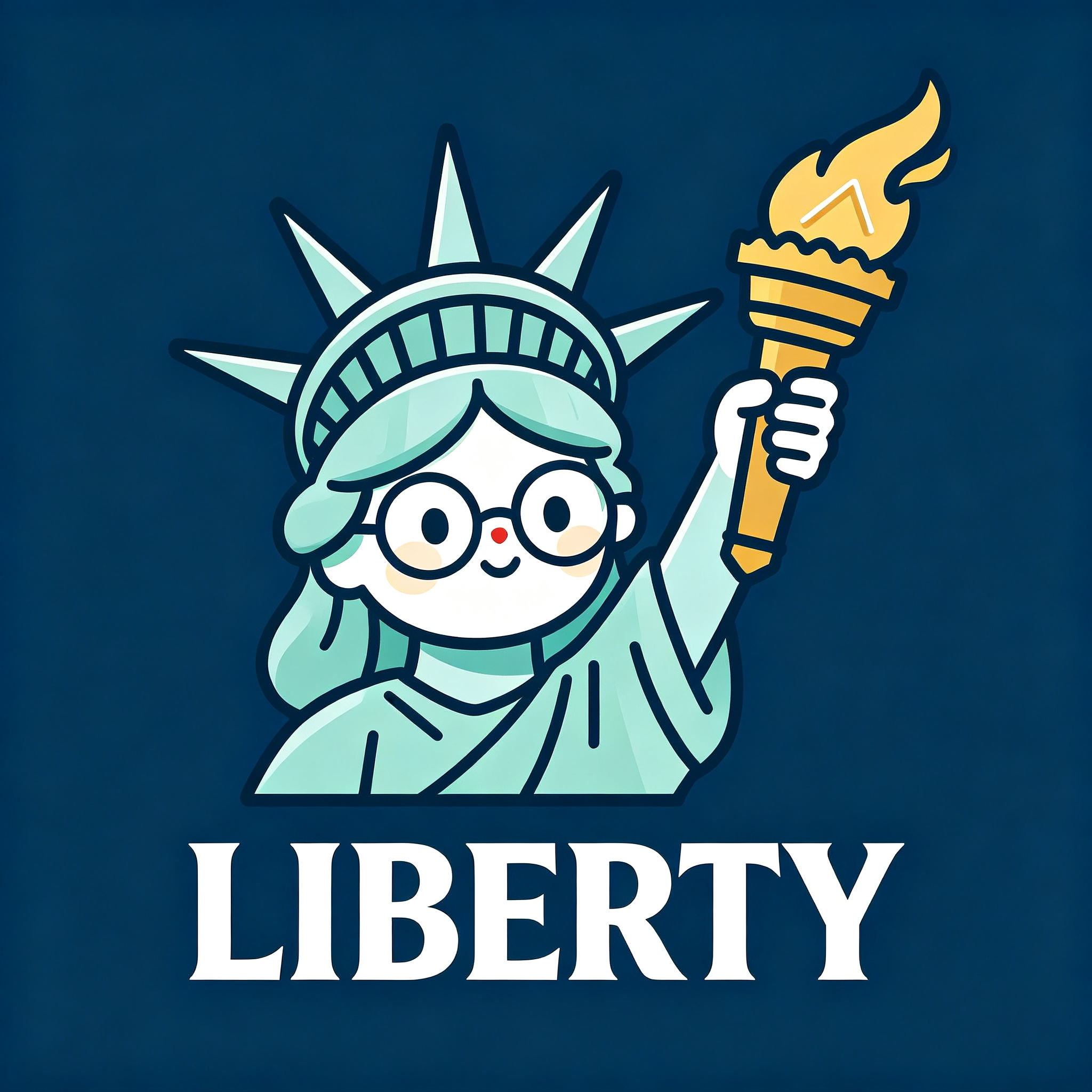$LIB — Liberty statue mascot